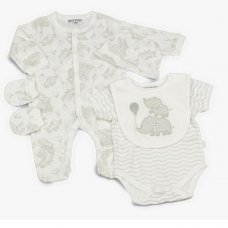 C12081: Baby Unisex 5 Piece Net Bag Gift Set (0-9 Months)